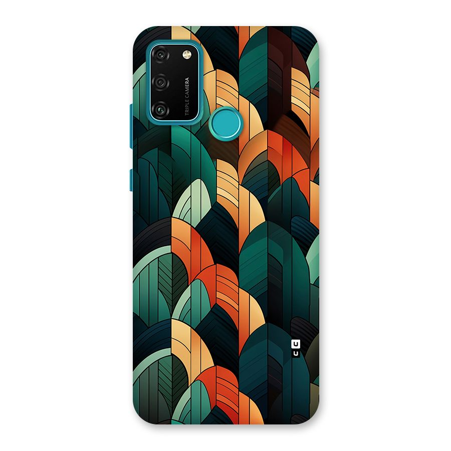 Abstract Seamless Pattern Back Case for Honor 9A