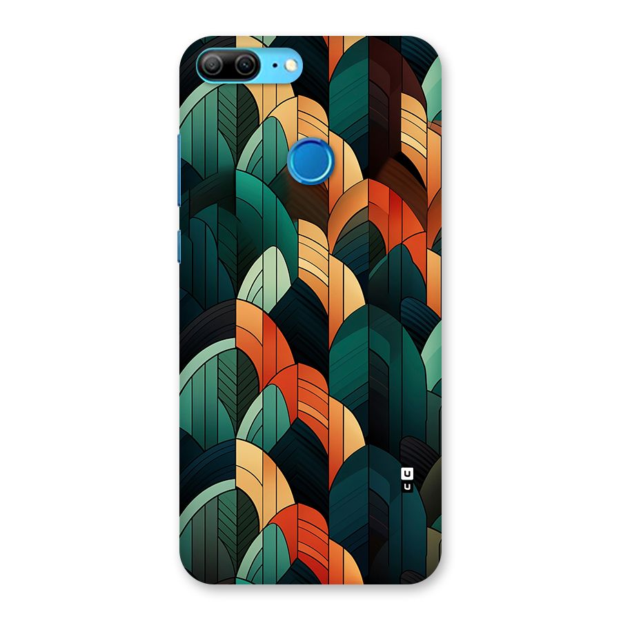 Abstract Seamless Pattern Back Case for Honor 9 Lite