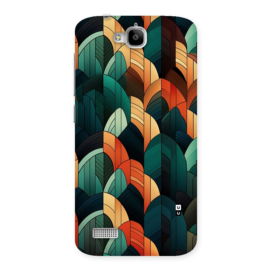 Abstract Seamless Pattern Back Case for Honor Holly