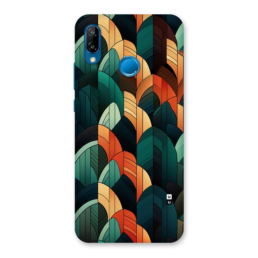 Abstract Seamless Pattern Back Case for Huawei P20 Lite