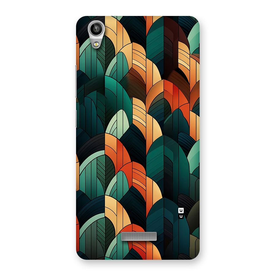 Abstract Seamless Pattern Back Case for Lava Pixel V1