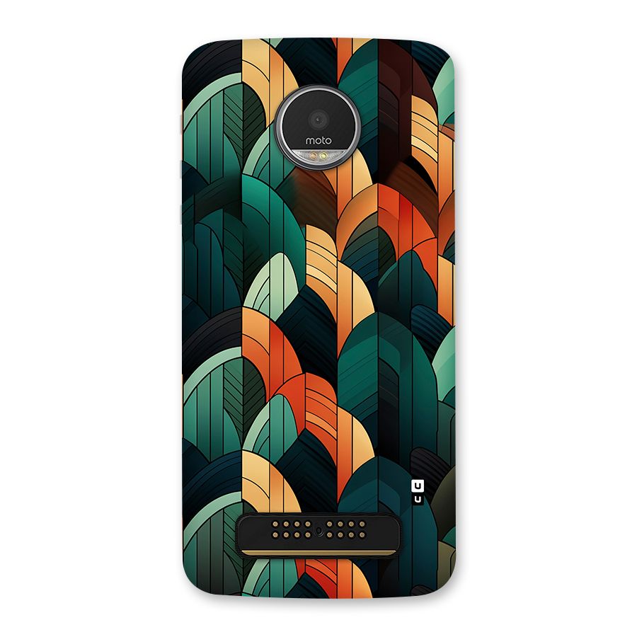 Abstract Seamless Pattern Back Case for Moto Z Play