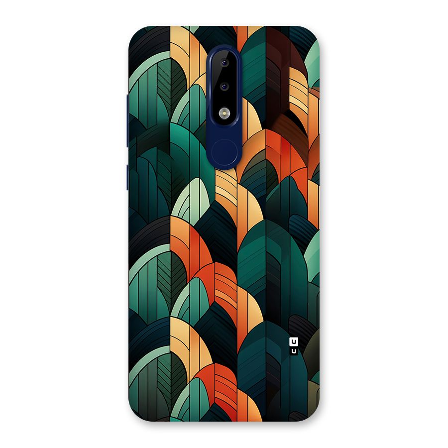 Abstract Seamless Pattern Back Case for Nokia 5.1 Plus