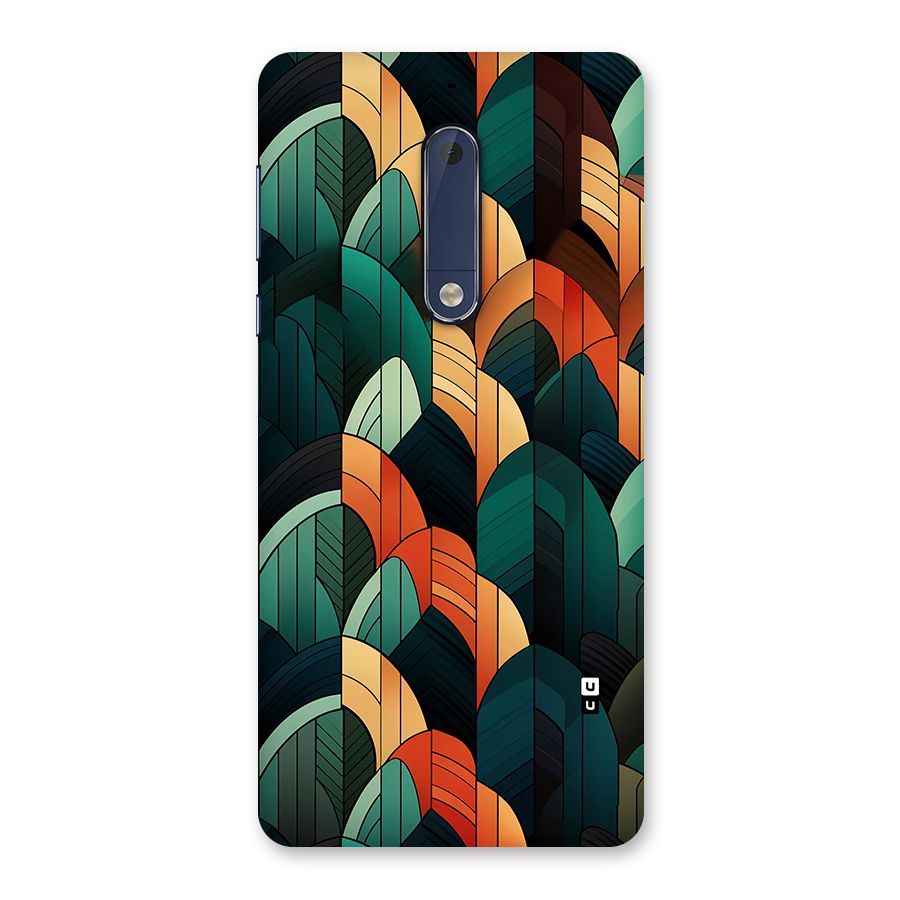 Abstract Seamless Pattern Back Case for Nokia 5