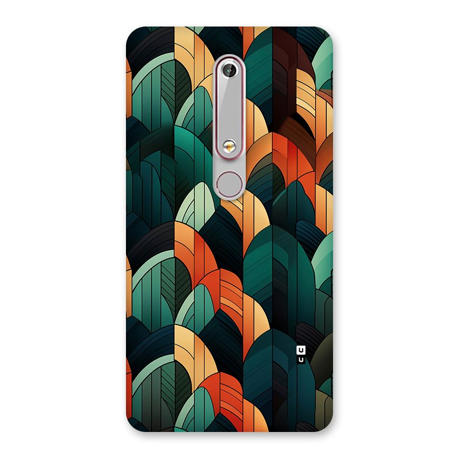 Abstract Seamless Pattern Back Case for Nokia 6.1