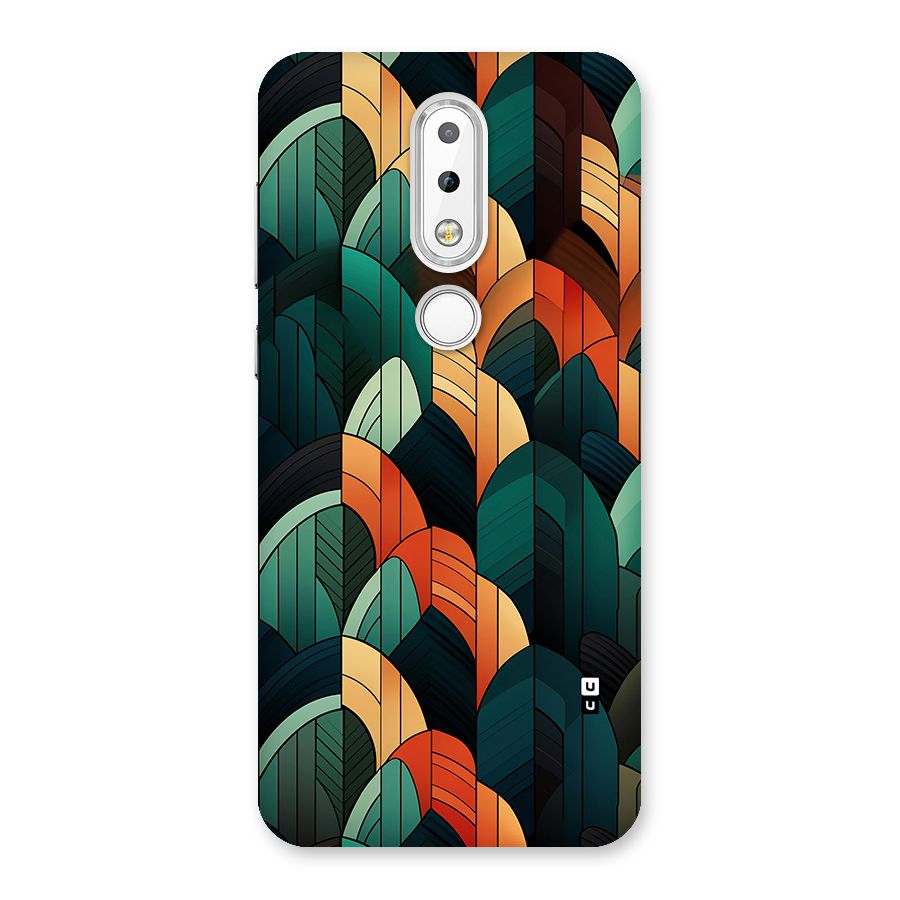 Abstract Seamless Pattern Back Case for Nokia 6.1 Plus