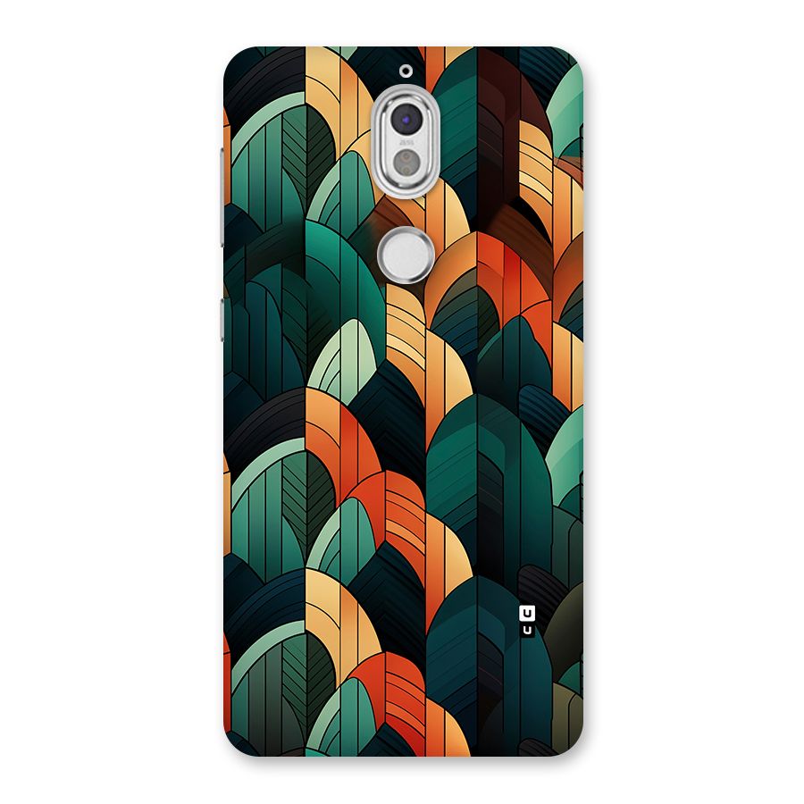 Abstract Seamless Pattern Back Case for Nokia 7