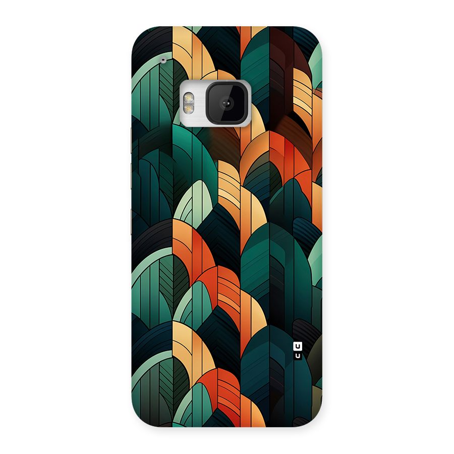 Abstract Seamless Pattern Back Case for One M9