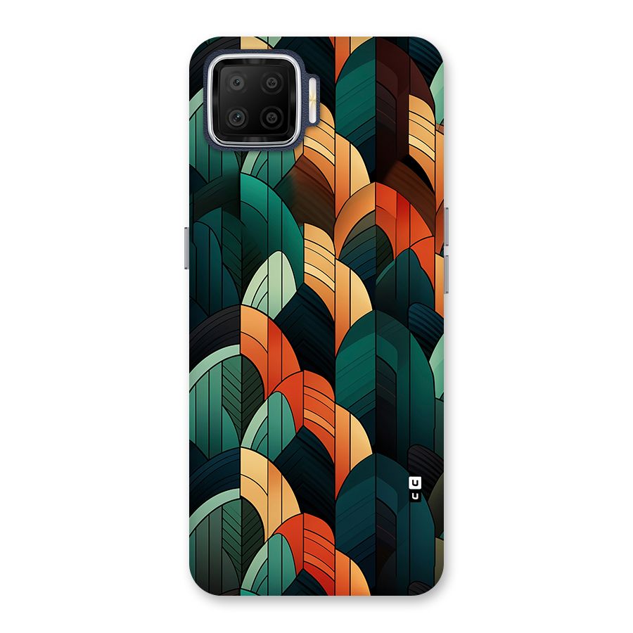 Abstract Seamless Pattern Back Case for Oppo F17