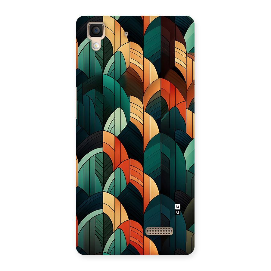 Abstract Seamless Pattern Back Case for Oppo R7
