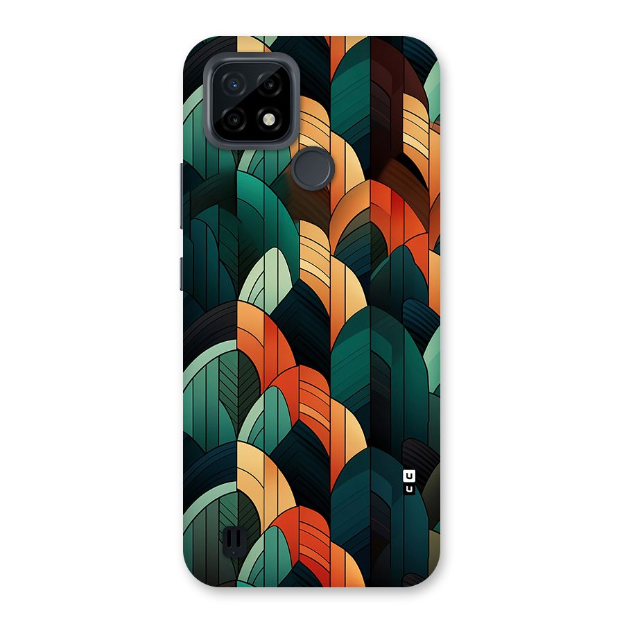 Abstract Seamless Pattern Back Case for Realme C21