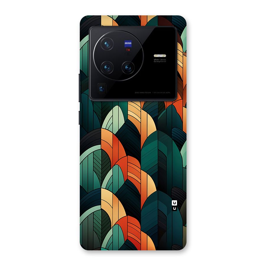 Abstract Seamless Pattern Back Case for Vivo X80 Pro