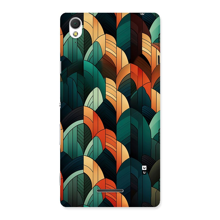 Abstract Seamless Pattern Back Case for Xperia T3