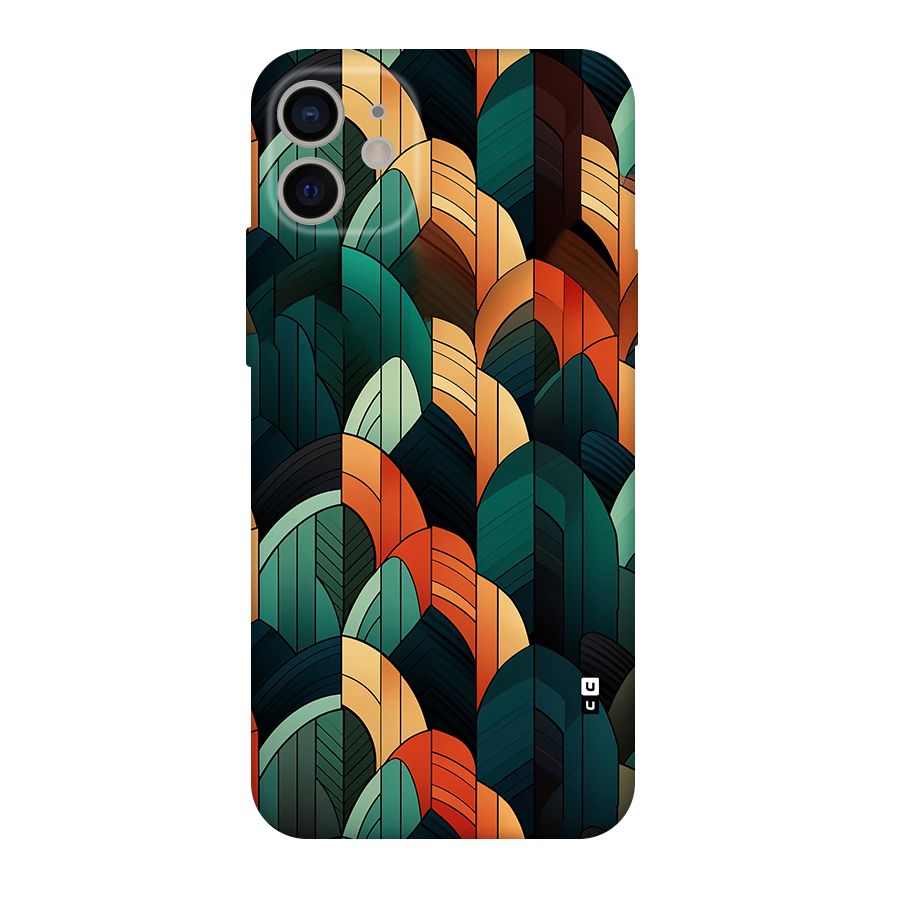Abstract Seamless Pattern Back Case for iPhone 11