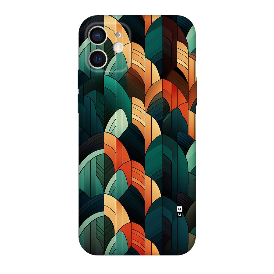 Abstract Seamless Pattern Back Case for iPhone 12