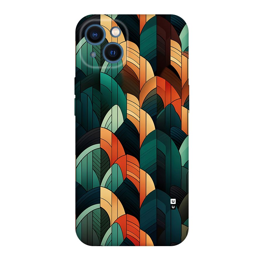 Abstract Seamless Pattern Back Case for iPhone 13
