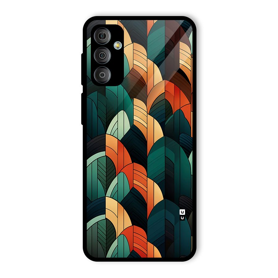 Abstract Seamless Pattern Glass Back Case for Galaxy F23