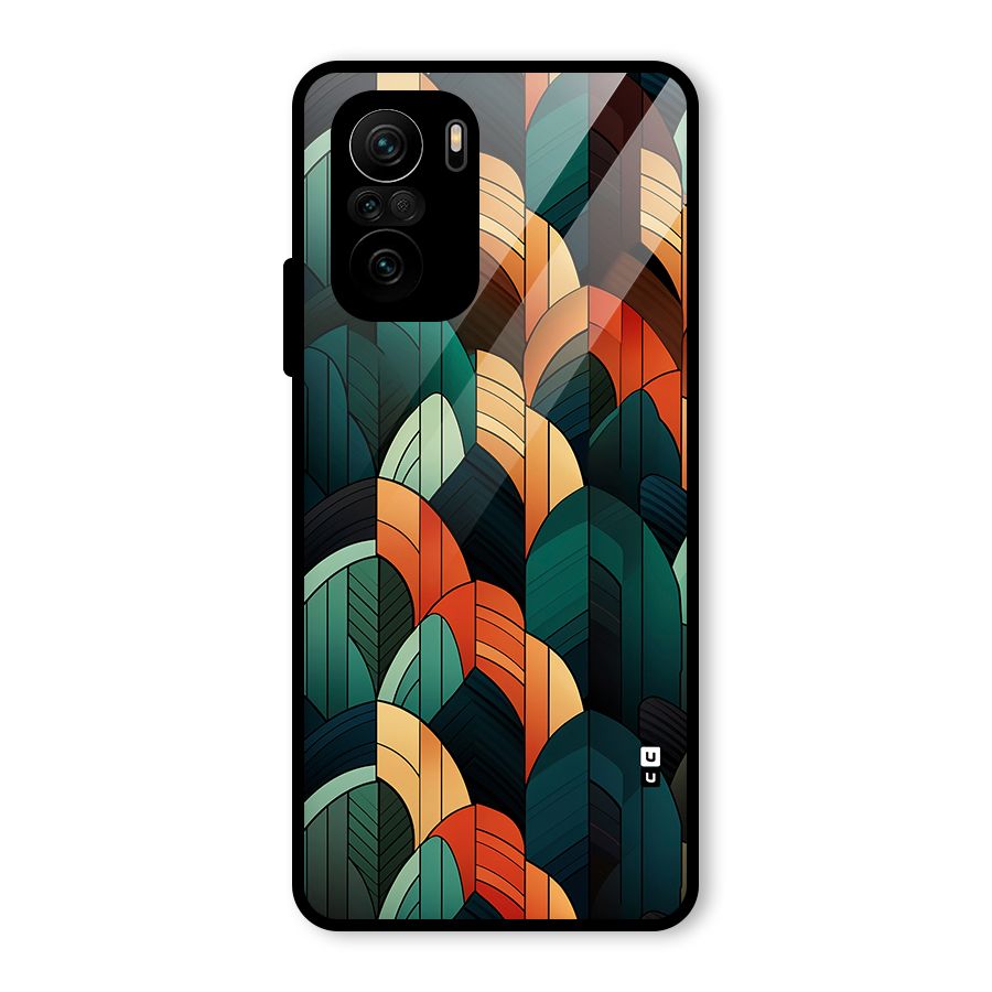 Abstract Seamless Pattern Glass Back Case for Mi 11X Pro