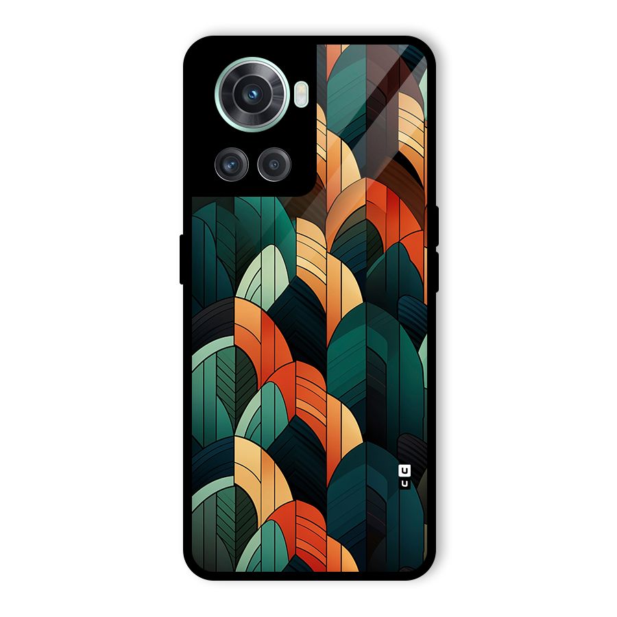 Abstract Seamless Pattern Glass Back Case for OnePlus 10R