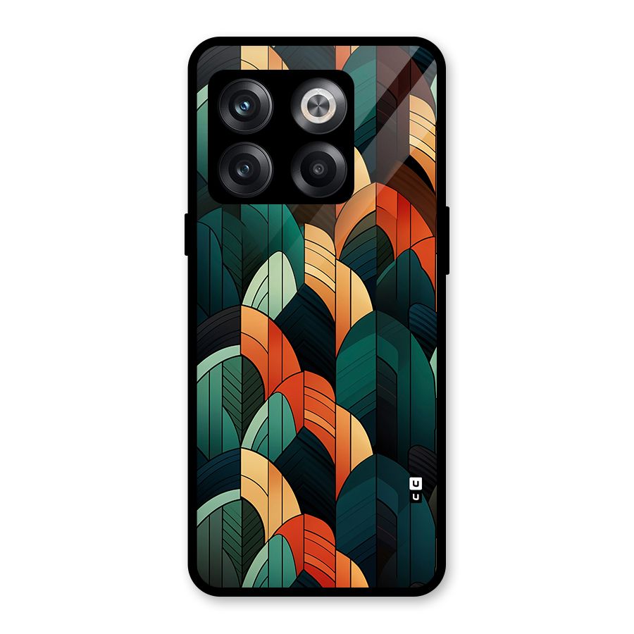Abstract Seamless Pattern Glass Back Case for OnePlus 10T