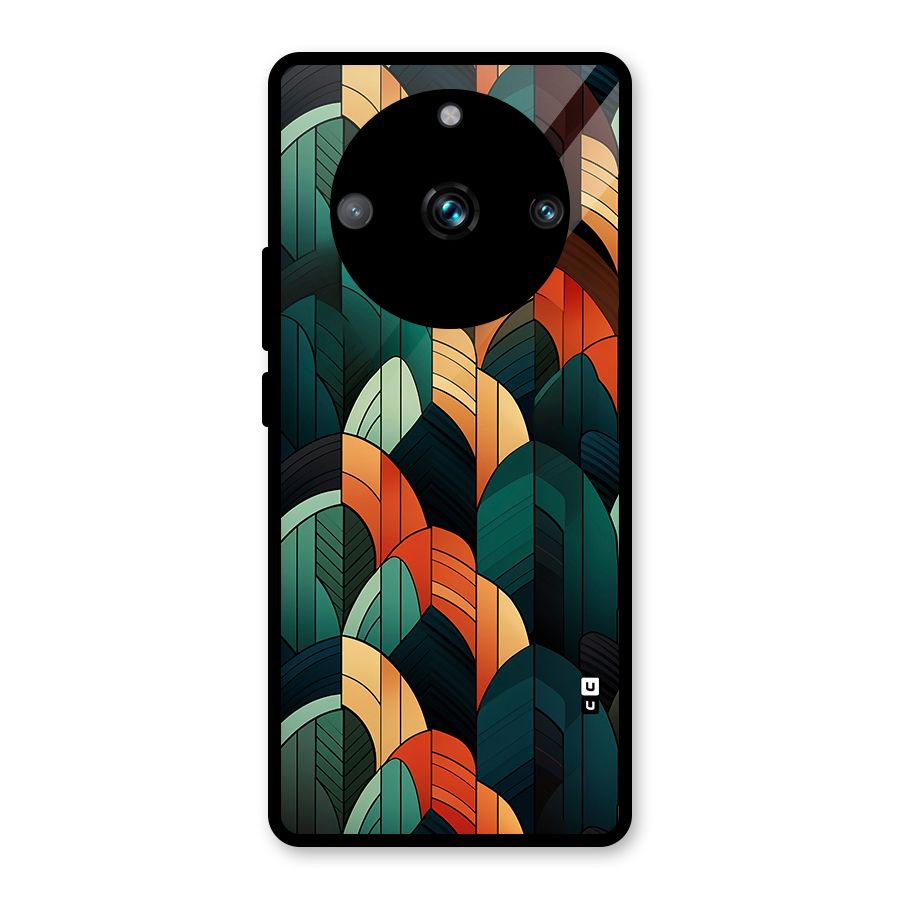 Abstract Seamless Pattern Glass Back Case for Realme 11 Pro Plus