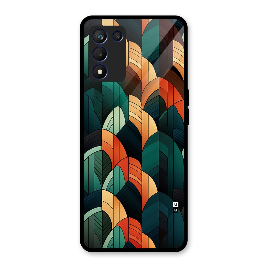 Abstract Seamless Pattern Glass Back Case for Realme 9 5G Speed