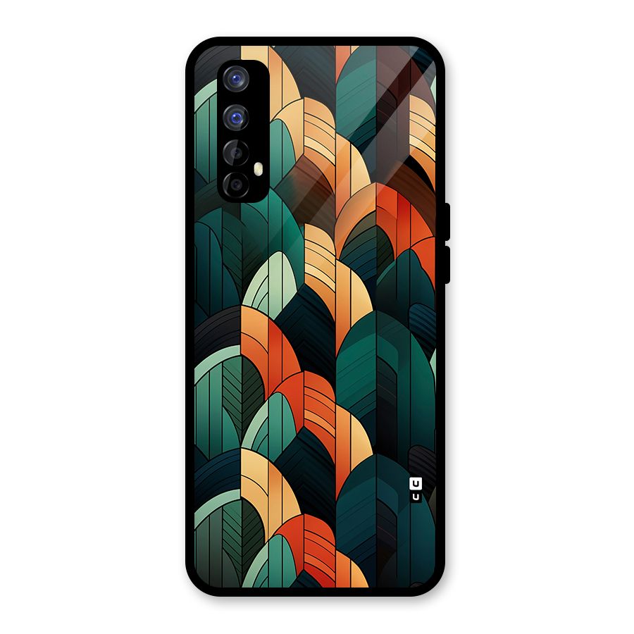 Abstract Seamless Pattern Glass Back Case for Realme Narzo 20 Pro