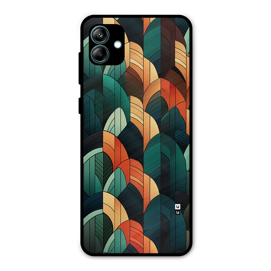 Abstract Seamless Pattern Metal Back Case for Galaxy A04