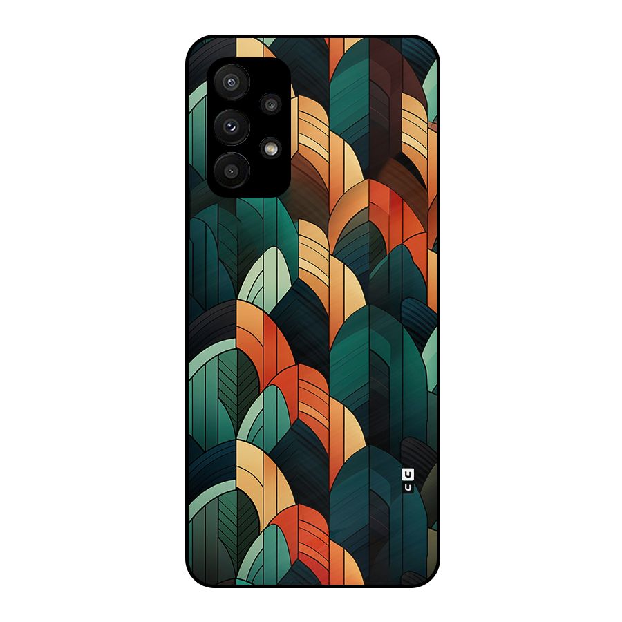 Abstract Seamless Pattern Metal Back Case for Galaxy A23
