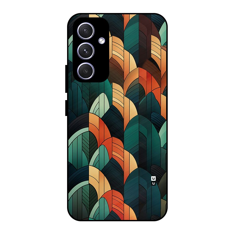 Abstract Seamless Pattern Metal Back Case for Galaxy A54