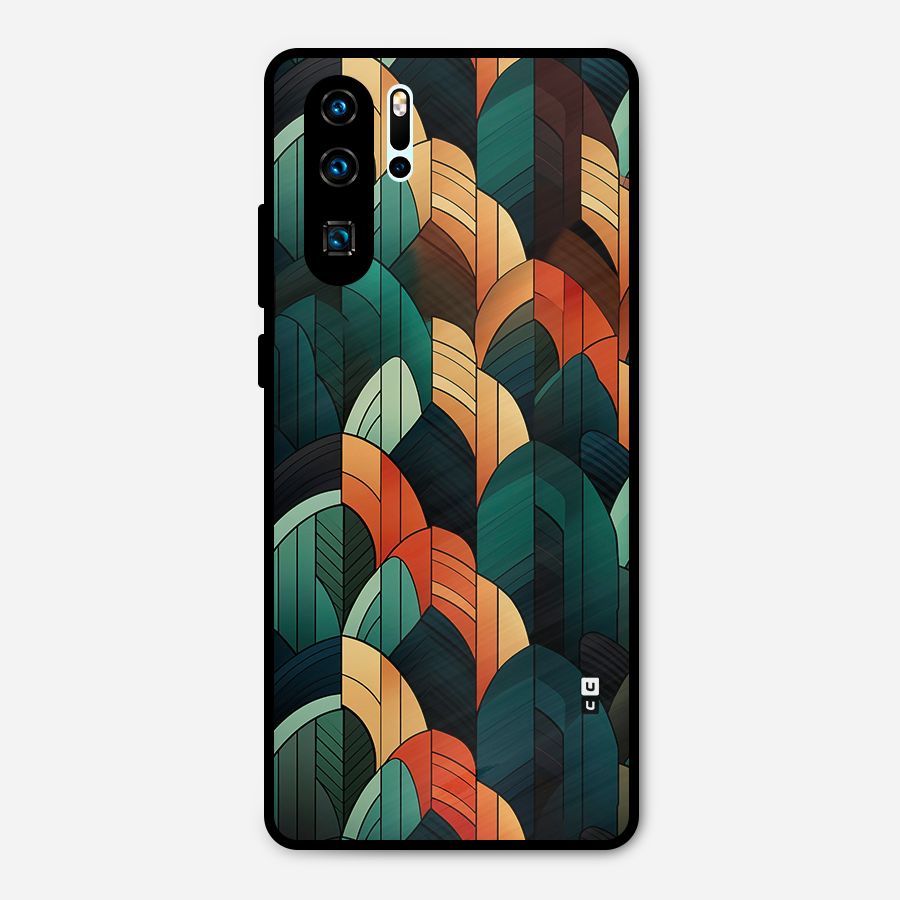 Abstract Seamless Pattern Metal Back Case for Huawei P30 Pro