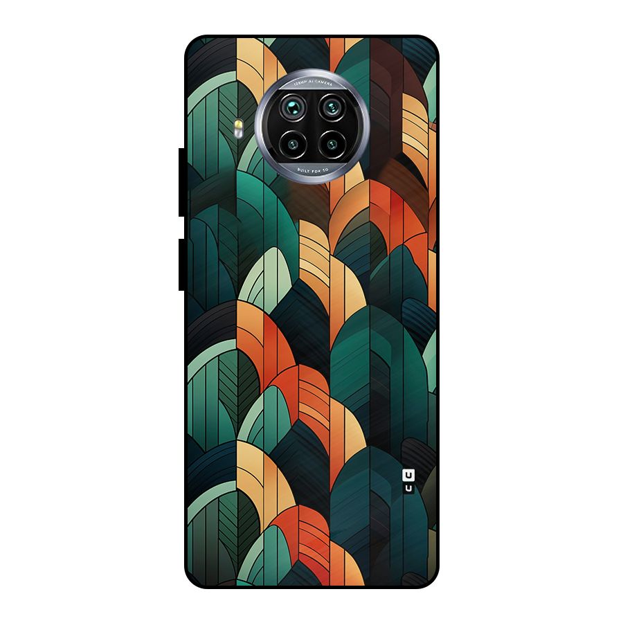 Abstract Seamless Pattern Metal Back Case for Mi 10i