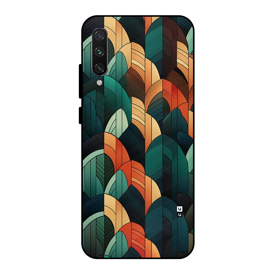 Abstract Seamless Pattern Metal Back Case for Mi A3