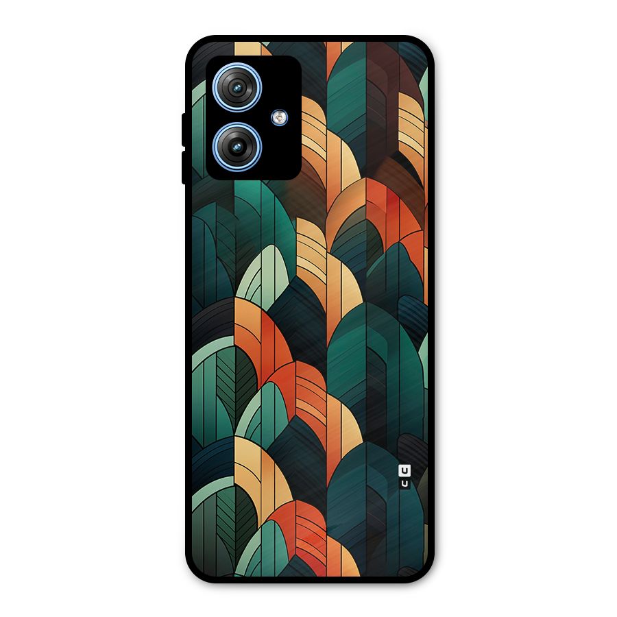 Abstract Seamless Pattern Metal Back Case for Moto G54