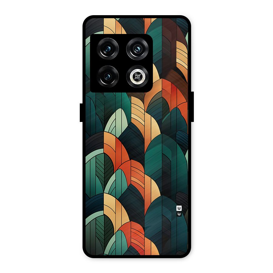 Abstract Seamless Pattern Metal Back Case for OnePlus 10 Pro 5G