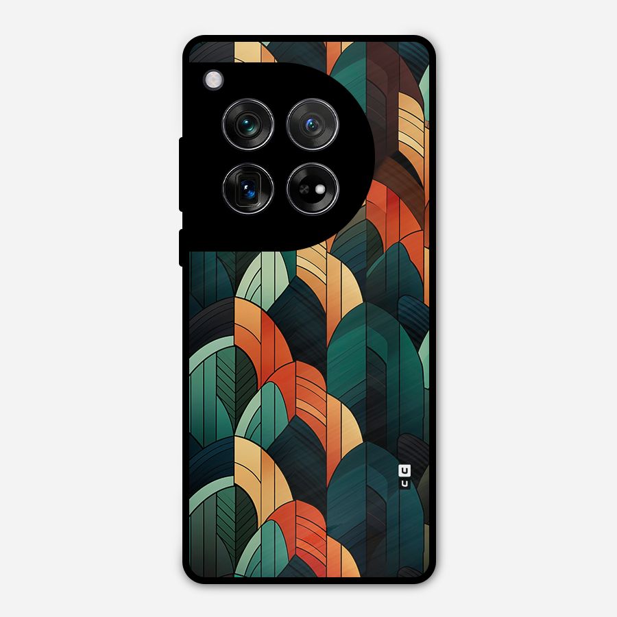 Abstract Seamless Pattern Metal Back Case for OnePlus 12