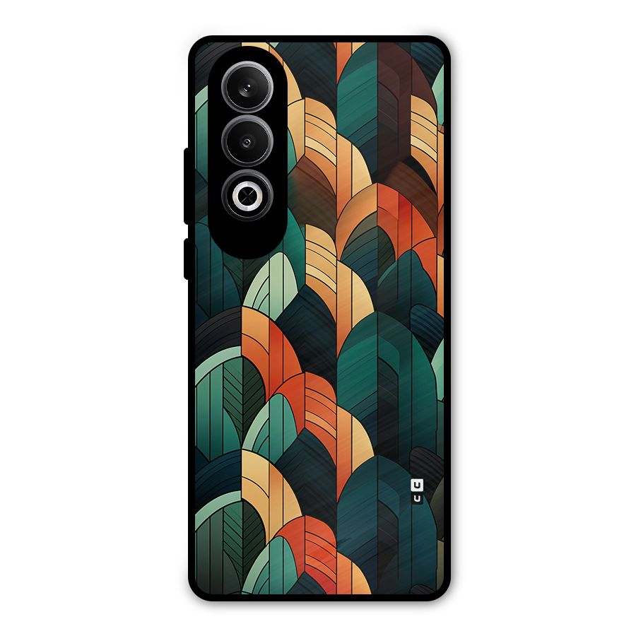 Abstract Seamless Pattern Metal Back Case for OnePlus Nord CE4