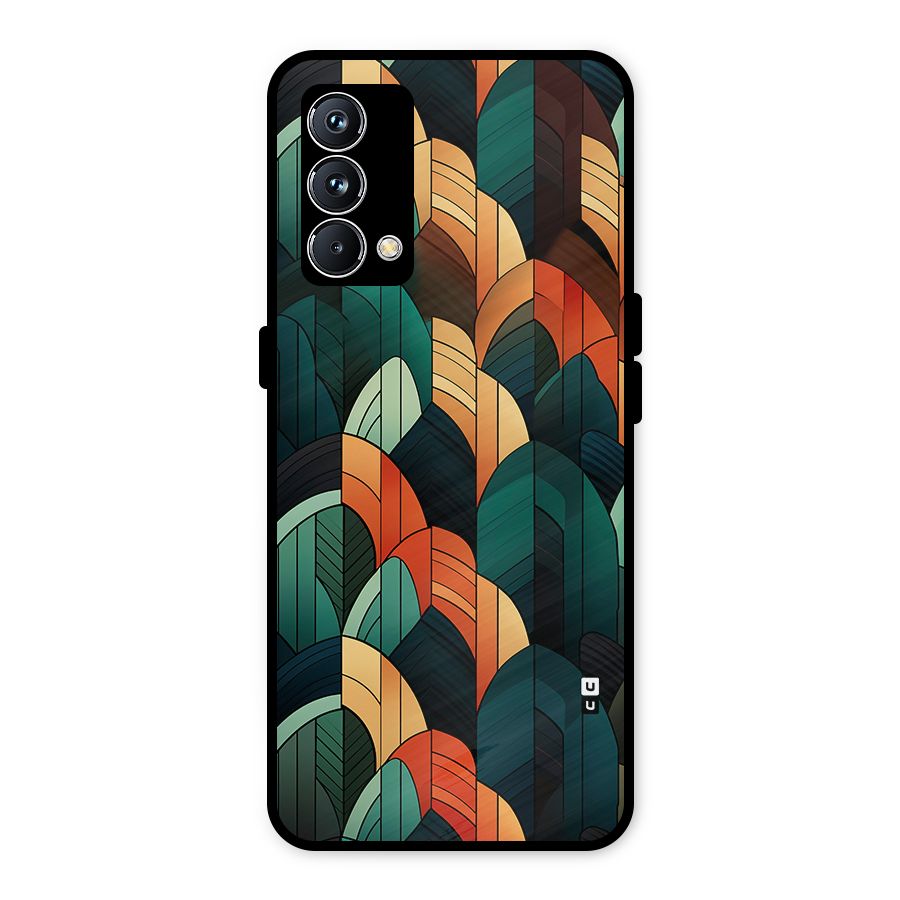 Abstract Seamless Pattern Metal Back Case for Realme GT Master Edition