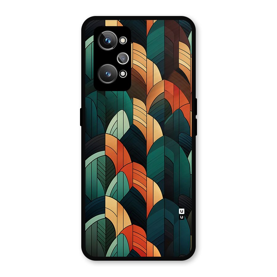 Abstract Seamless Pattern Metal Back Case for Realme GT Neo2