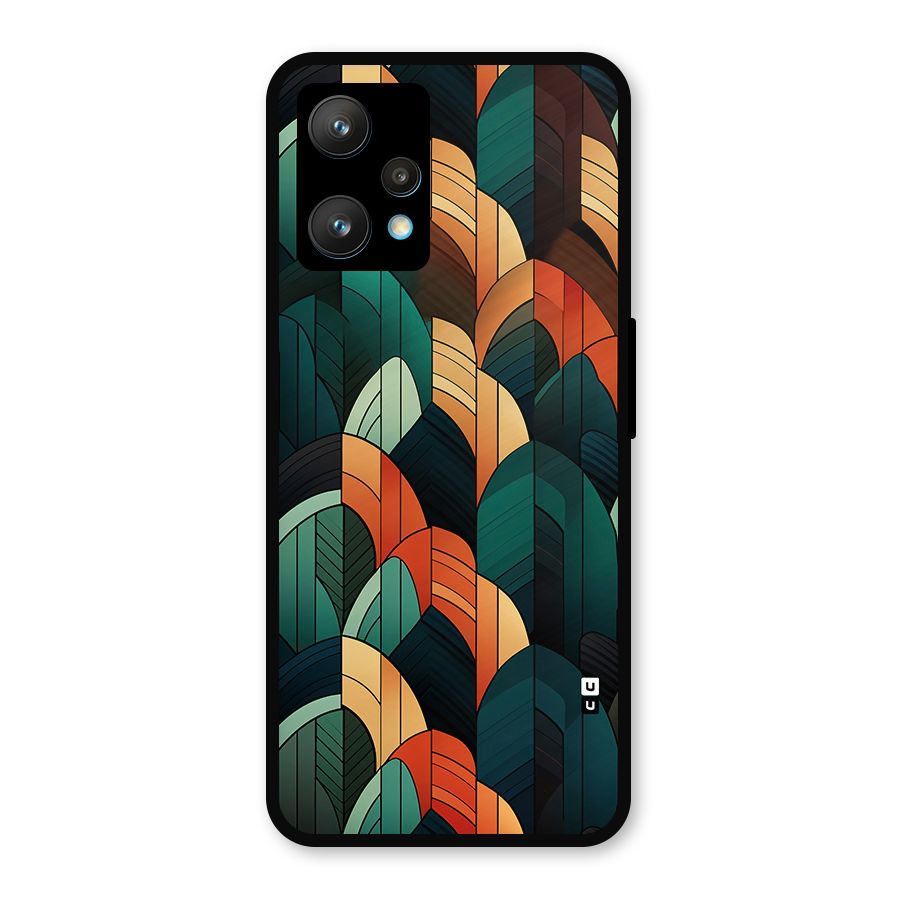 Abstract Seamless Pattern Metal Back Case for Realme Narzo 50 Pro