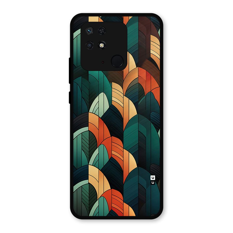 Abstract Seamless Pattern Metal Back Case for Redmi 10