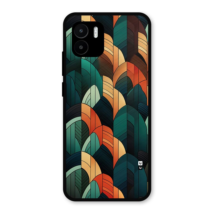 Abstract Seamless Pattern Metal Back Case for Redmi A1