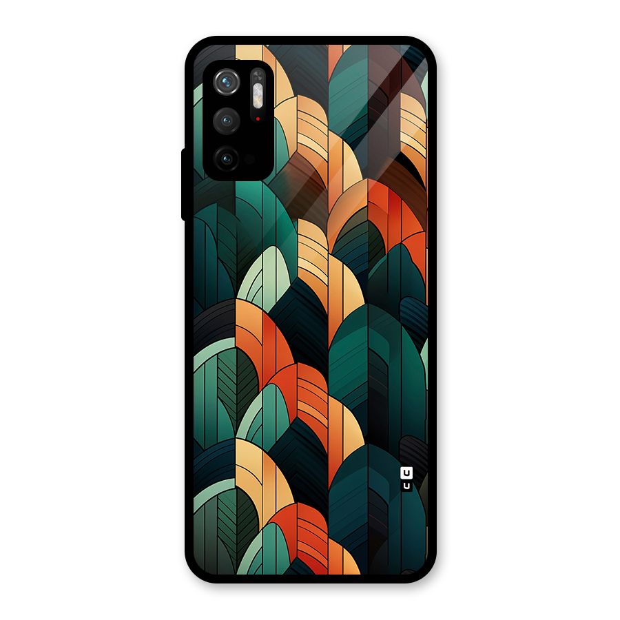 Abstract Seamless Pattern Metal Back Case for Redmi Note 10T 5G