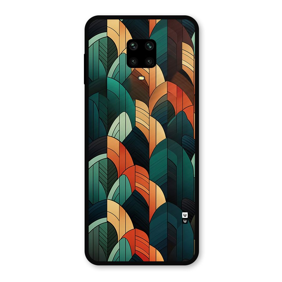 Abstract Seamless Pattern Metal Back Case for Redmi Note 10 Lite
