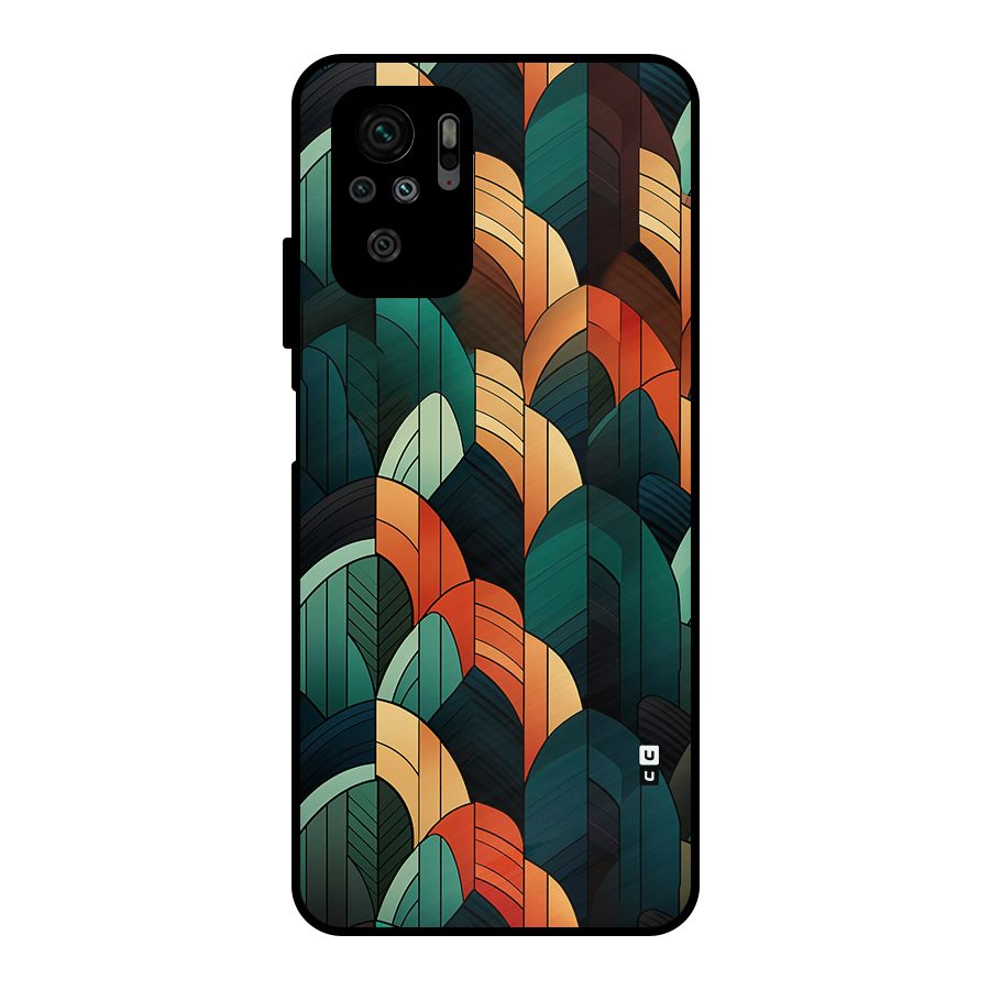 Abstract Seamless Pattern Metal Back Case for Redmi Note 11 SE