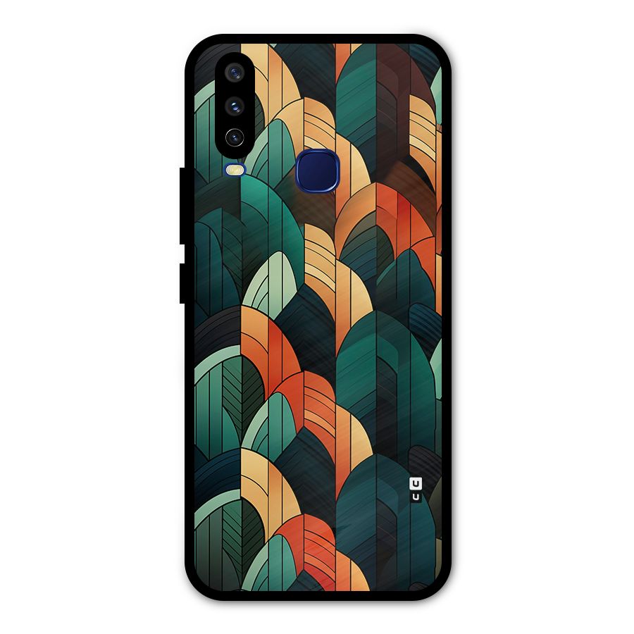 Abstract Seamless Pattern Metal Back Case for Vivo U10