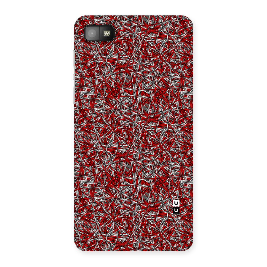 Abstract Threads Back Case for Blackberry Z10
