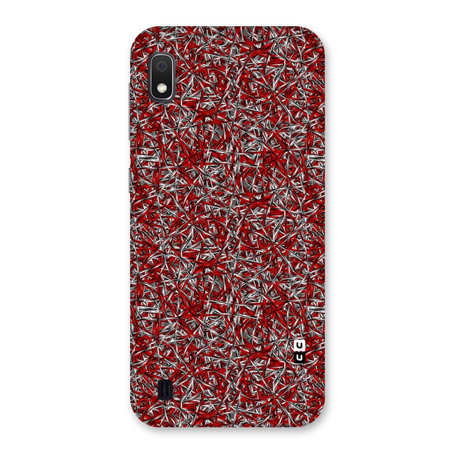 Abstract Threads Back Case for Galaxy A10