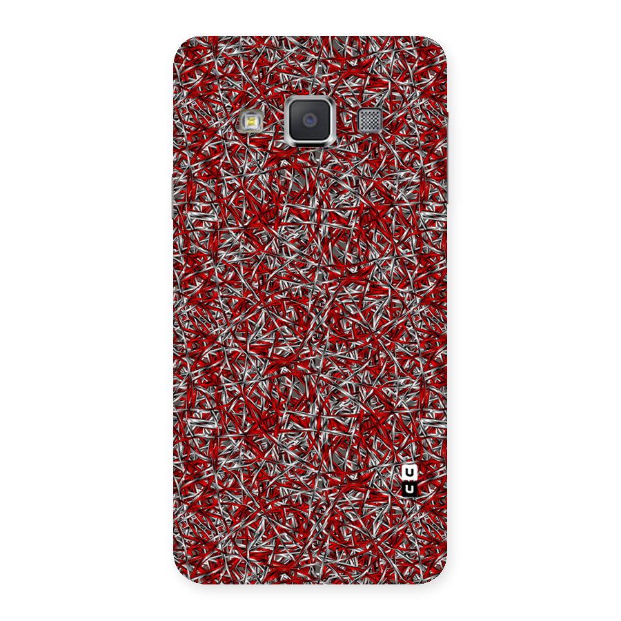 Abstract Threads Back Case for Galaxy A3
