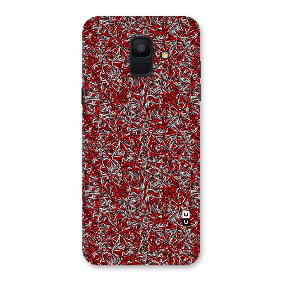 Abstract Threads Back Case for Galaxy A6 (2018)